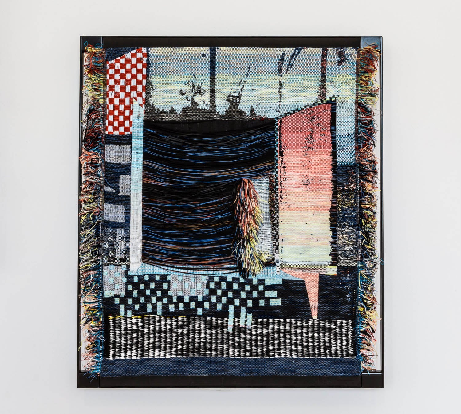 picture of window made of scraps