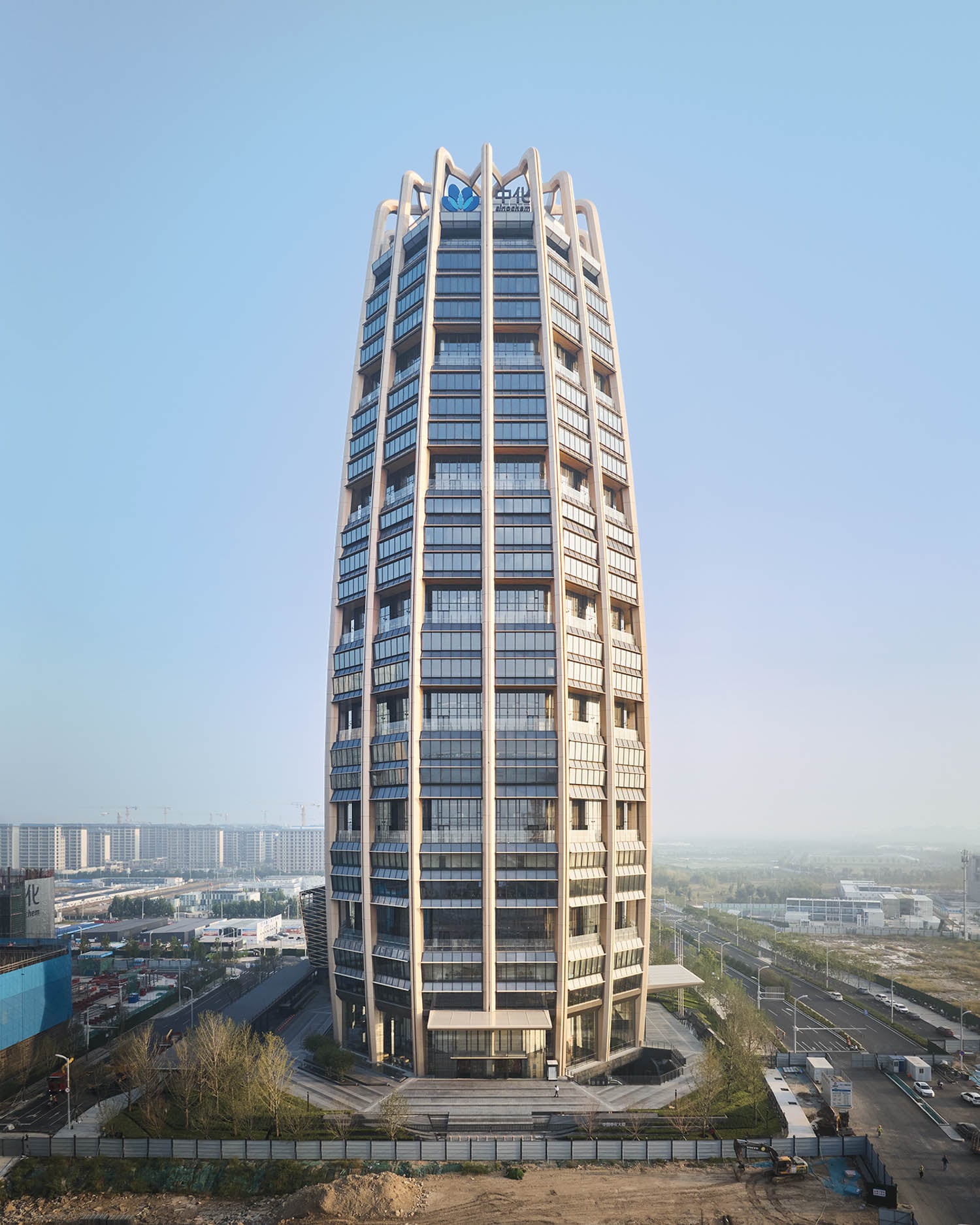 exterior facade of building