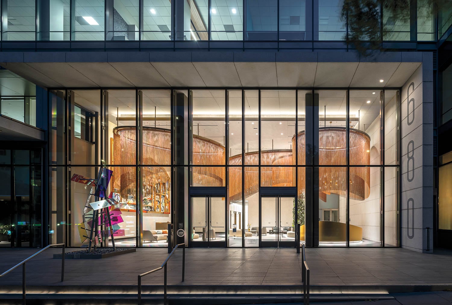 exterior facade of building