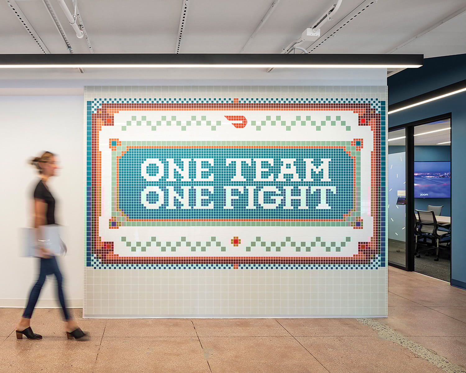 doordash mosaic in office