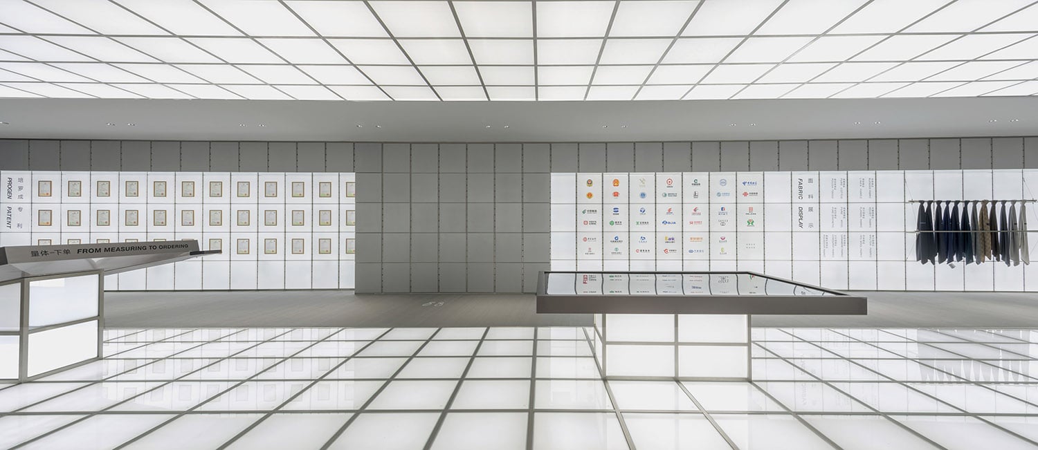 The interior of the new louis louis louis store.