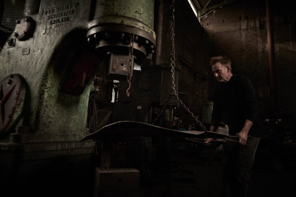 Conrad Hicks at work