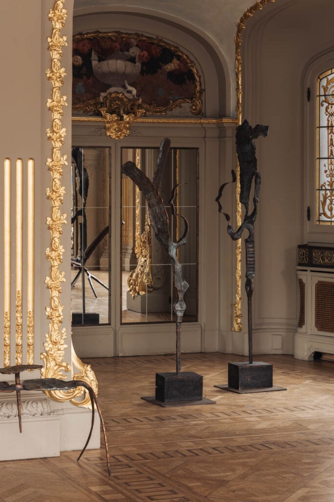 two sculptures by conrad hicks