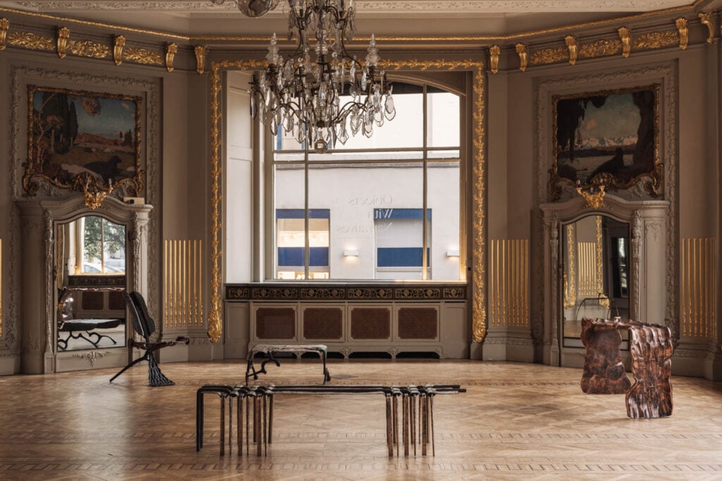 furnishings in gilded room