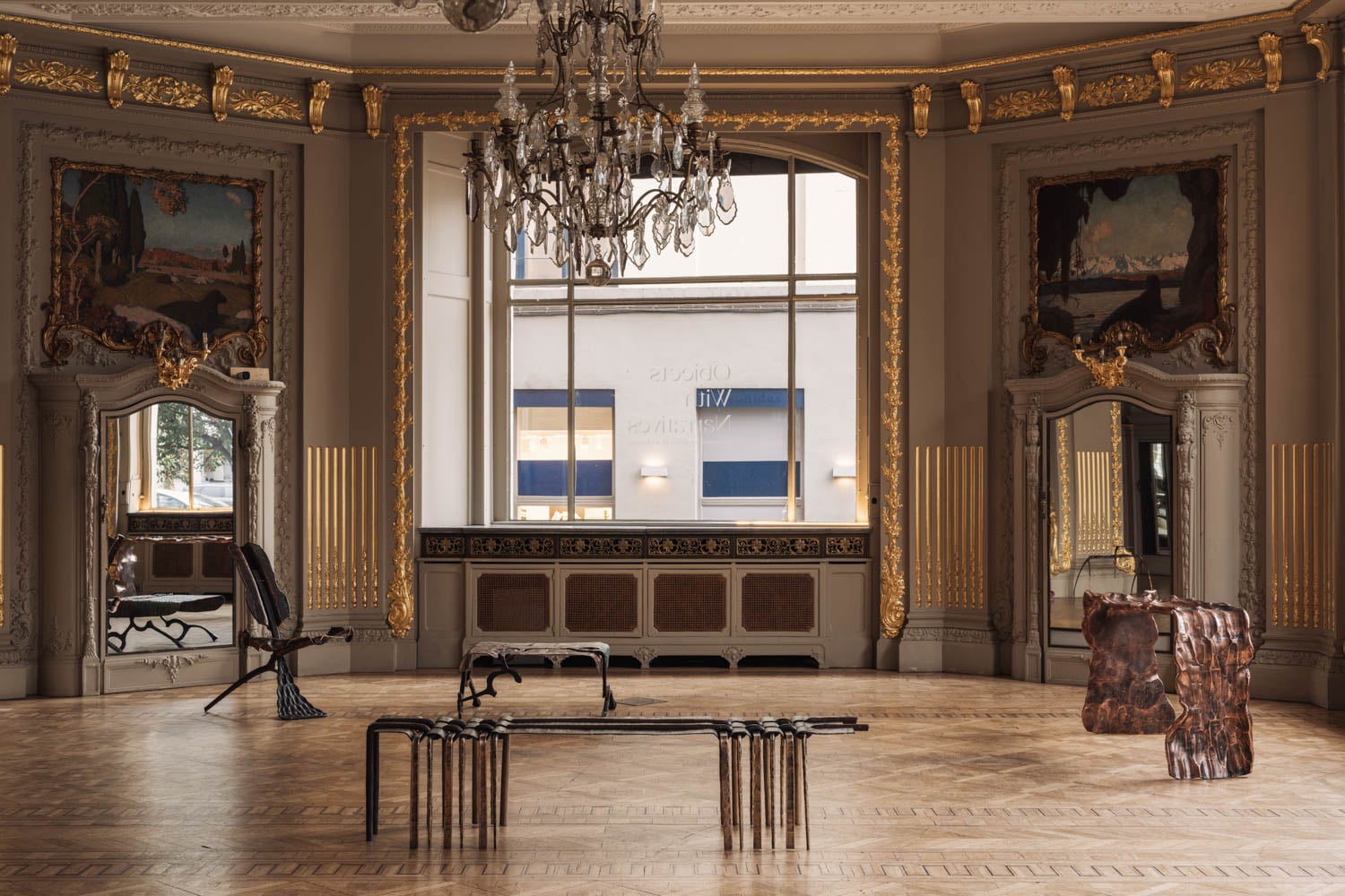 furnishings in gilded room