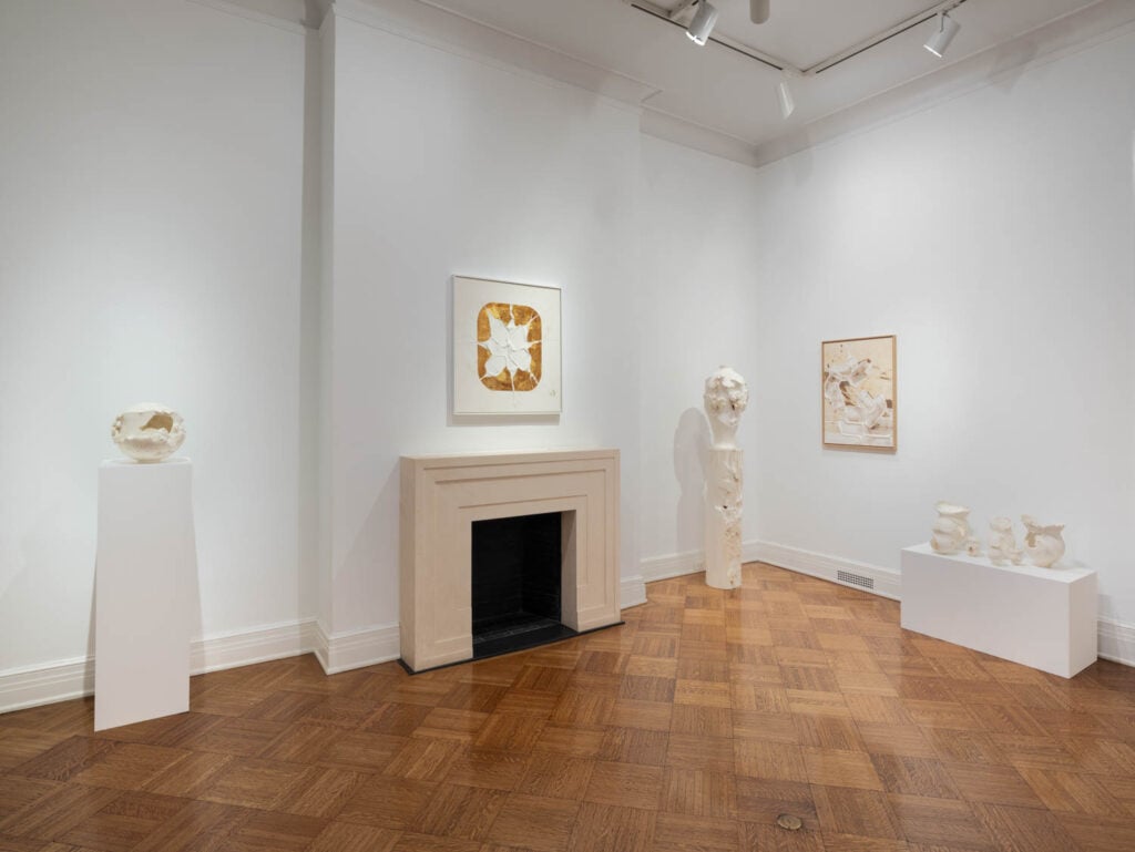gallery with fireplace