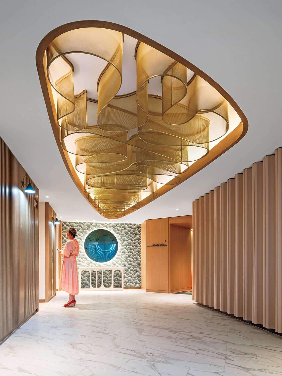 ribbon tile ceiling installation