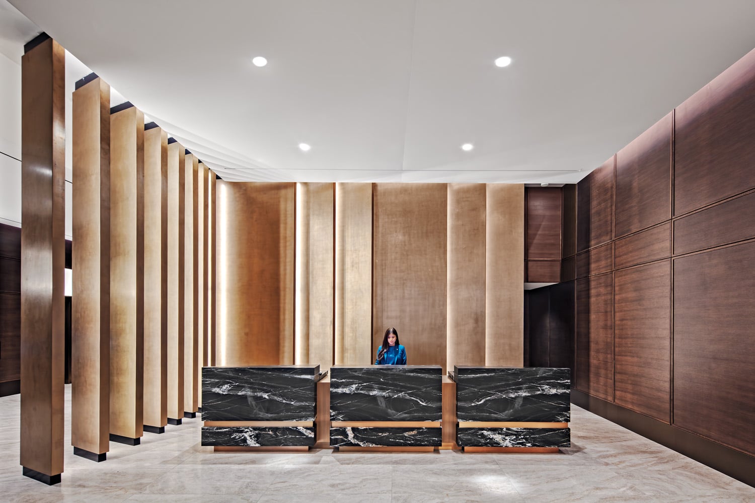 hotel reception desk