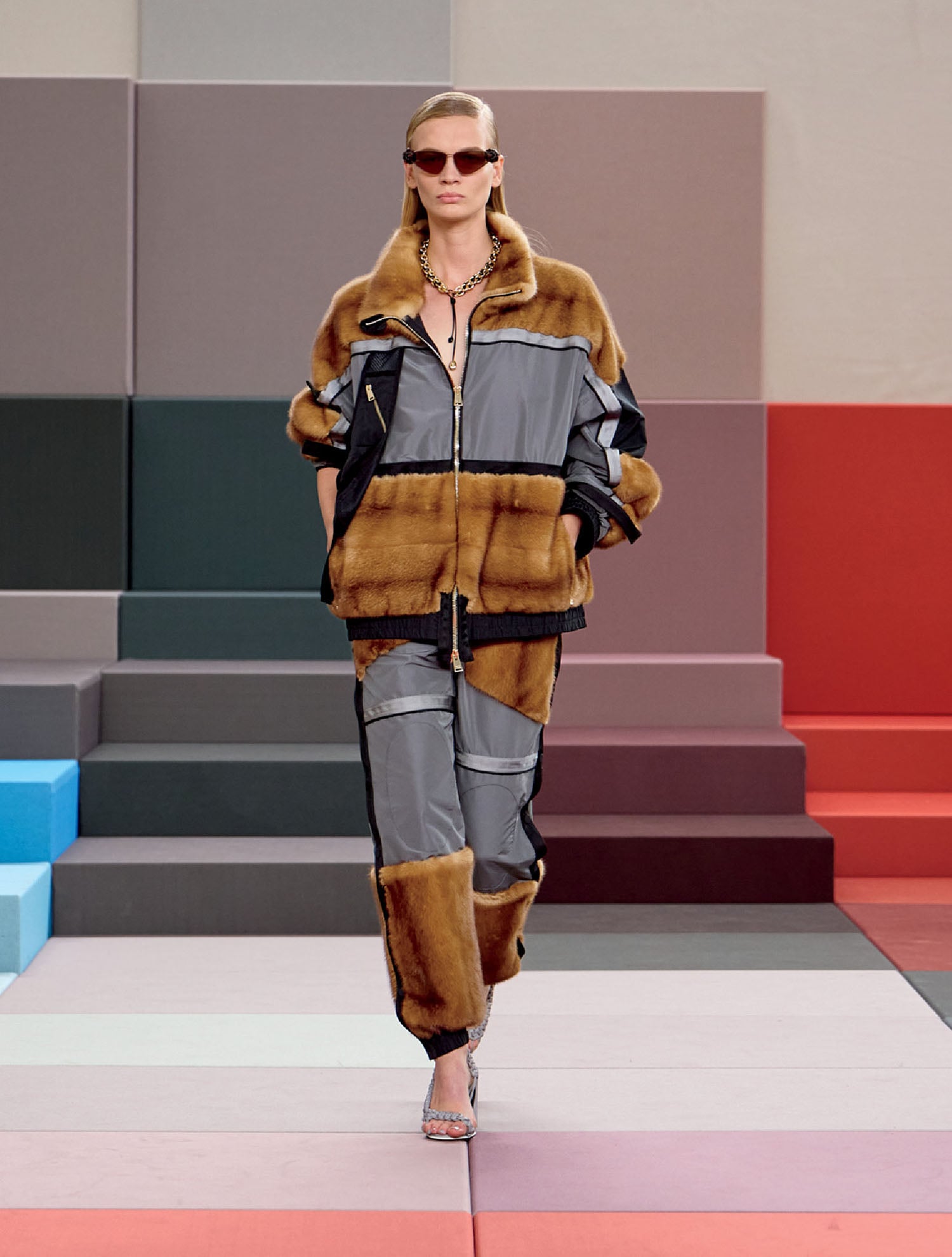 A model walks the runway at the maison maison maison maison mais.