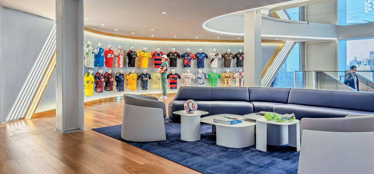 Major League Soccer's New York Headquarters Spotlights Teamwork At Its Core